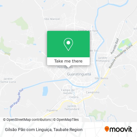Gilsão Pão com Linguiça map