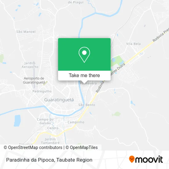Paradinha da Pipoca map