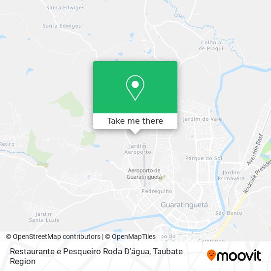 Restaurante e Pesqueiro Roda D'água map
