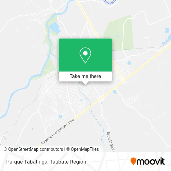 Parque Tabatinga map