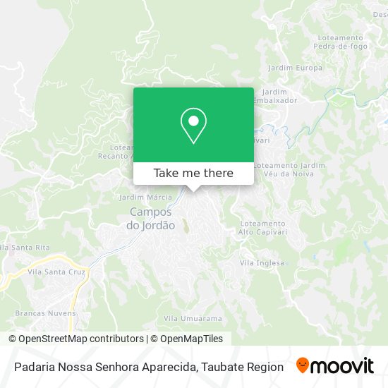 Padaria Nossa Senhora Aparecida map