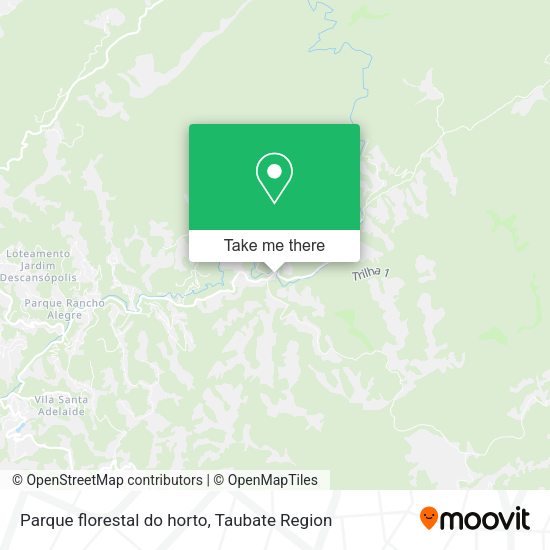 Parque florestal do horto map