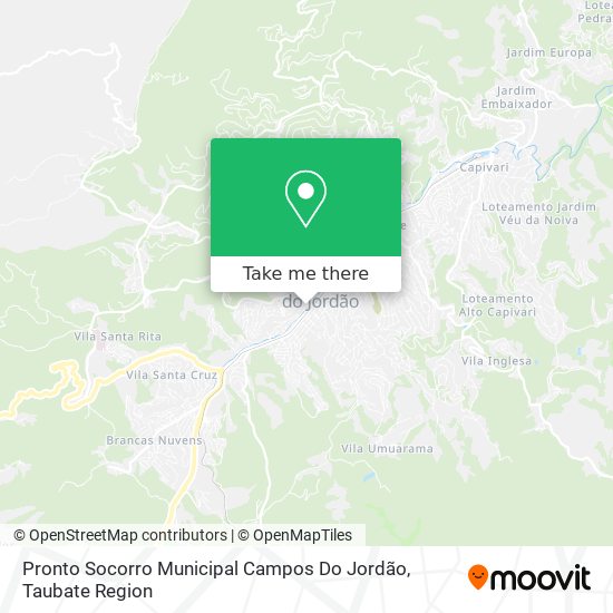 Pronto Socorro Municipal Campos Do Jordão map