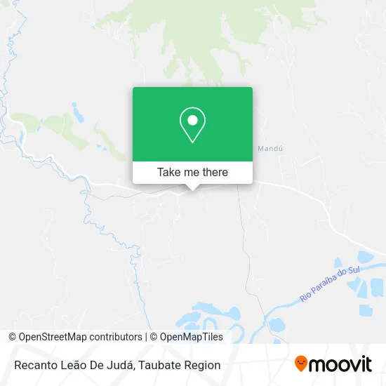 Recanto Leão De Judá map
