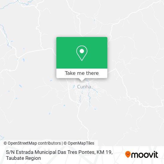 Mapa S / N Estrada Municipal Das Tres Pontes, KM 19