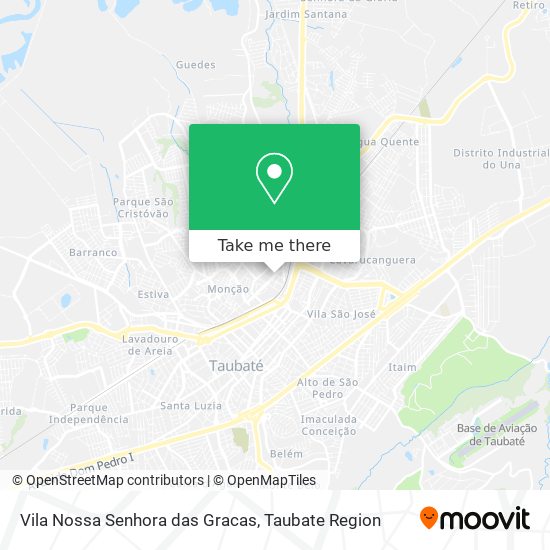 Vila Nossa Senhora das Gracas map
