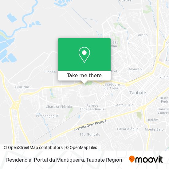 Mapa Residencial Portal da Mantiqueira