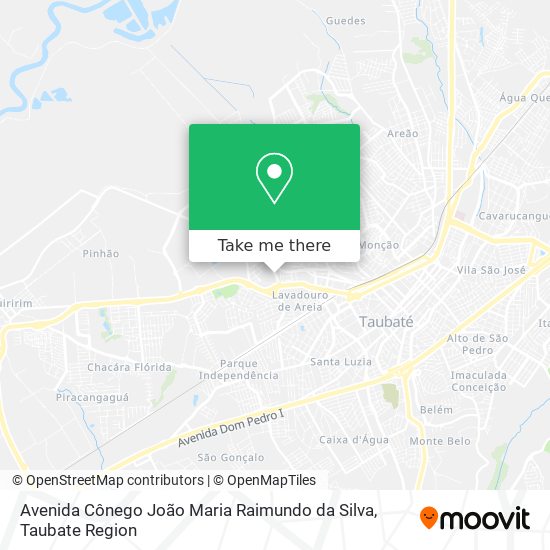 Avenida Cônego João Maria Raimundo da Silva map