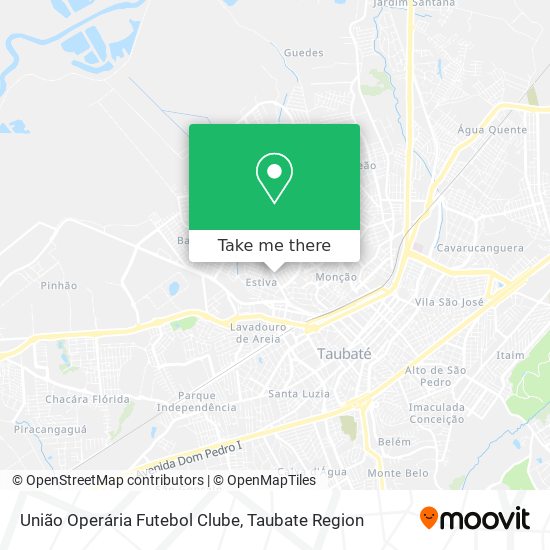 União Operária Futebol Clube map