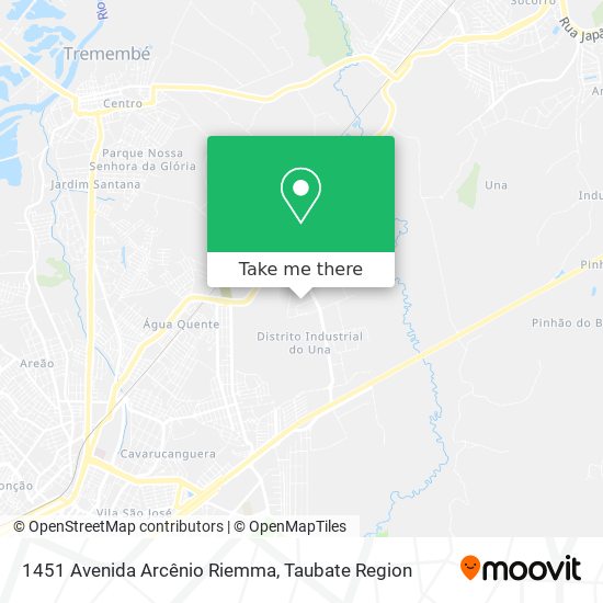 1451 Avenida Arcênio Riemma map