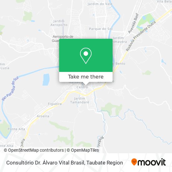 Consultório Dr. Álvaro Vital Brasil map