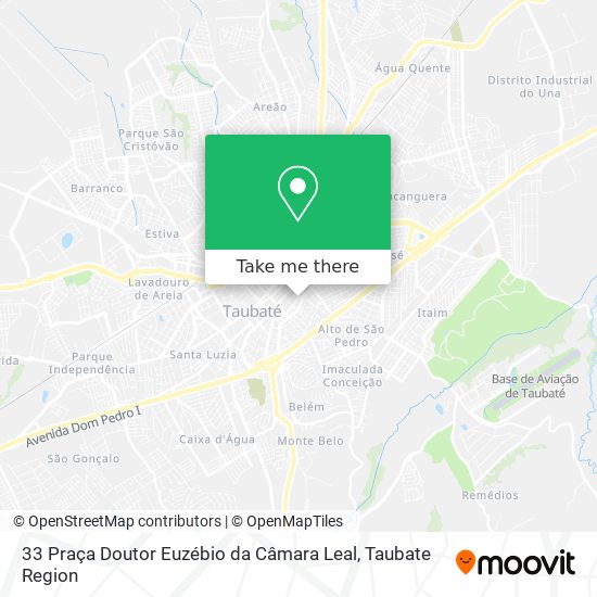 33 Praça Doutor Euzébio da Câmara Leal map