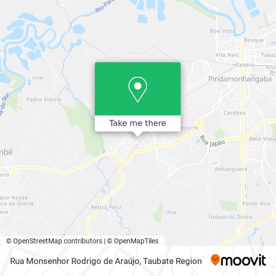 Rua Monsenhor Rodrigo de Araújo map