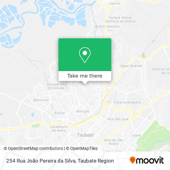 254 Rua João Pereira da Silva map
