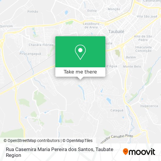 Rua Casemira Maria Pereira dos Santos map