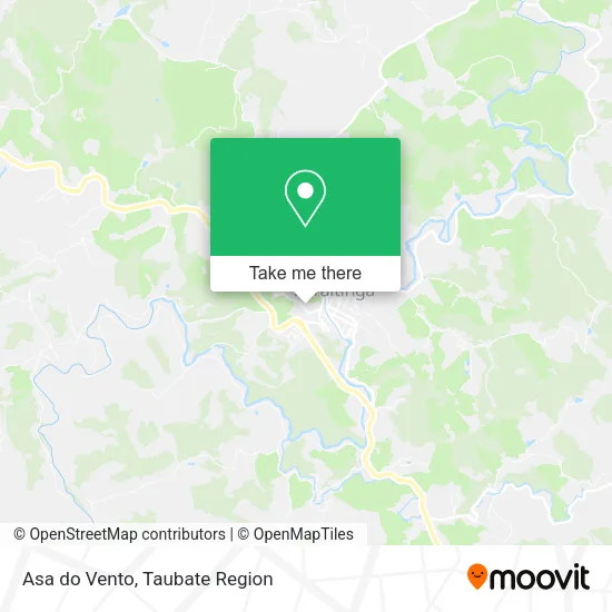 Asa do Vento map