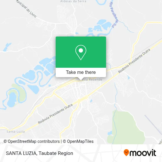 SANTA LUZIA map