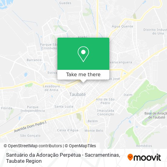 Santuário da Adoração Perpétua - Sacramentinas map