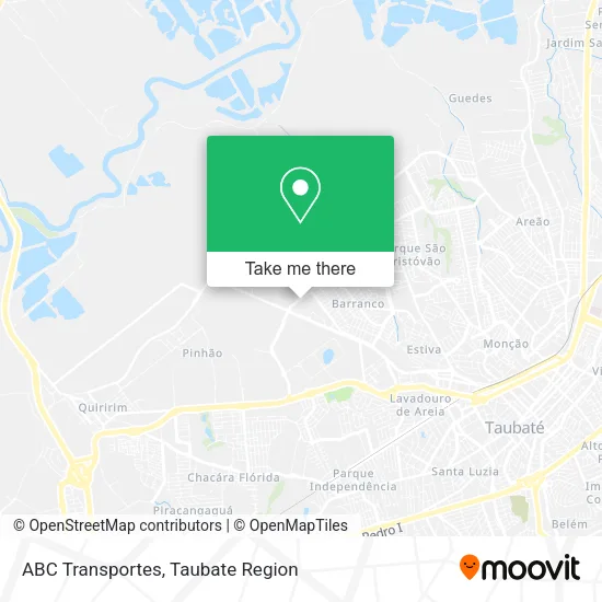 ABC Transportes map