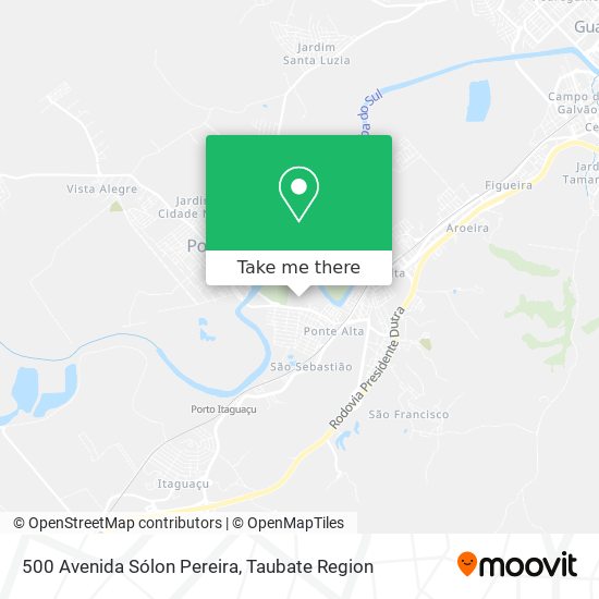 500 Avenida Sólon Pereira map