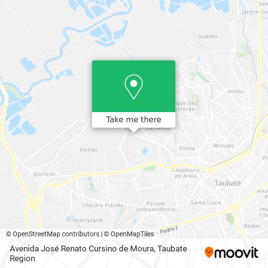 Avenida José Renato Cursino de Moura map