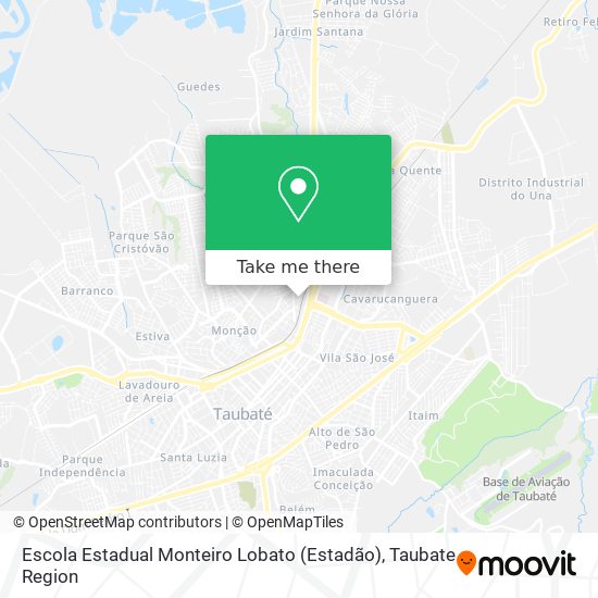 Escola Estadual Monteiro Lobato (Estadão) map