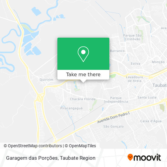 Garagem das Porções map