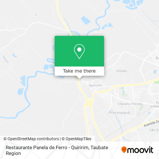 Restaurante Panela de Ferro - Quiririm map