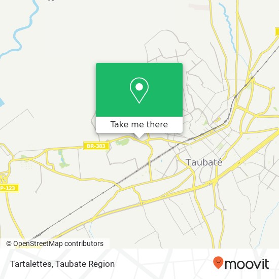 Tartalettes, Taubaté Taubaté-SP 12040-000 map