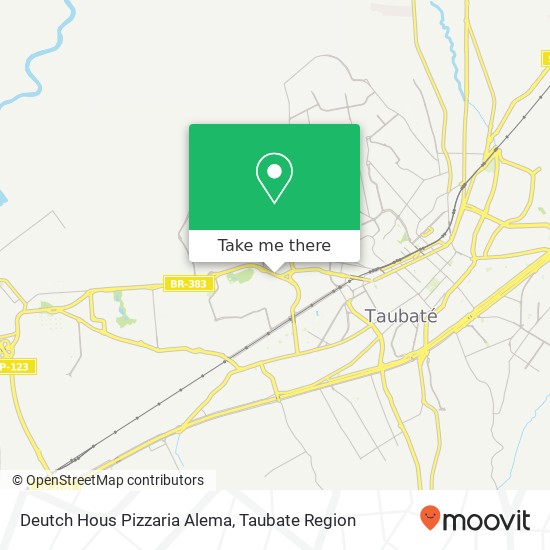 Deutch Hous Pizzaria Alema, Avenida Charles Schnneider Barranco Taubaté-SP 12040-001 map