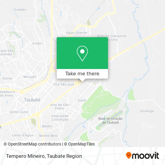 Tempero Mineiro map