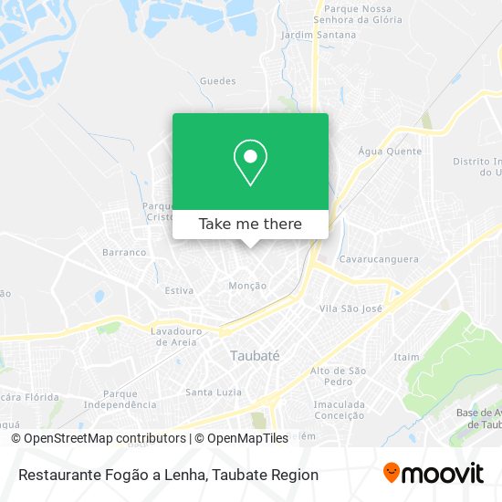 Restaurante Fogão a Lenha map