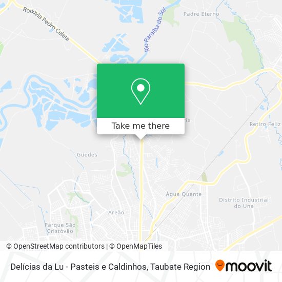 Delícias da Lu - Pasteis e Caldinhos map