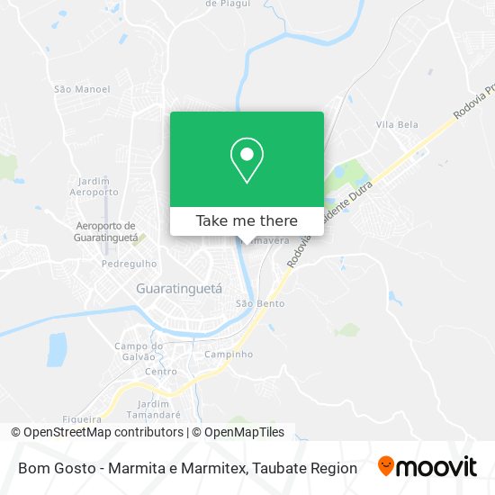 Bom Gosto - Marmita e Marmitex map