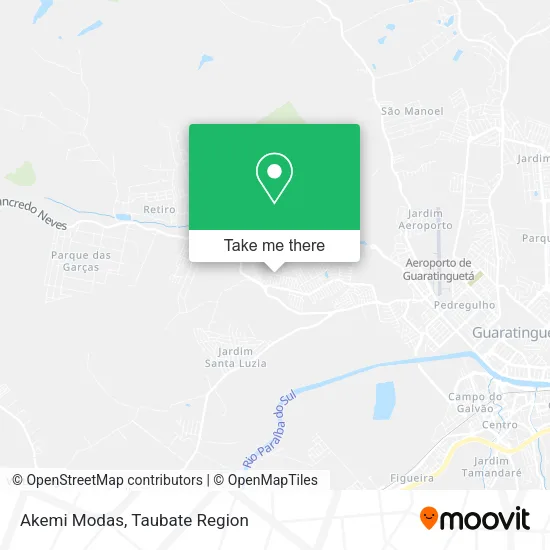 Akemi Modas map