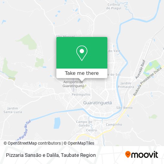 Pizzaria Sansão e Dalila map