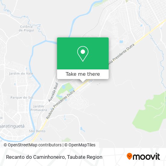Recanto do Caminhoneiro map