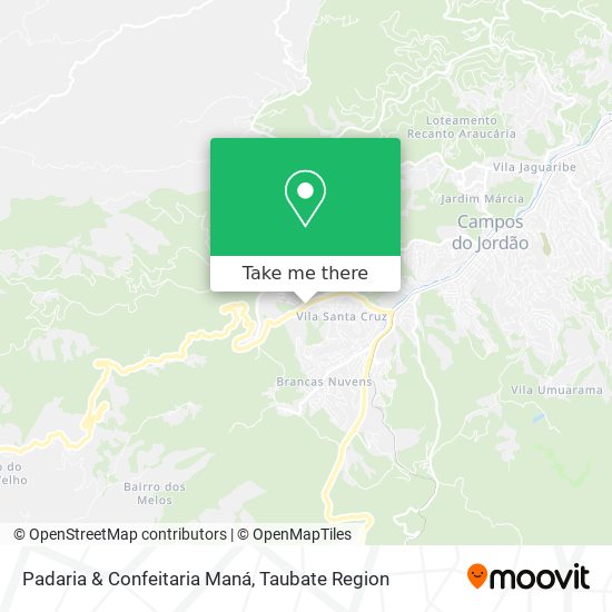 Padaria & Confeitaria Maná map