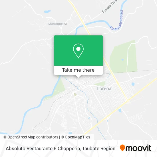 Absoluto Restaurante E Chopperia map