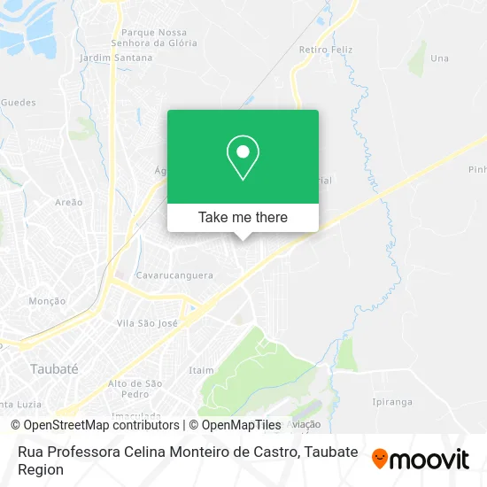 Rua Professora Celina Monteiro de Castro map