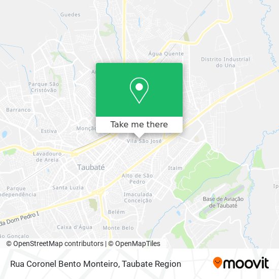 Rua Coronel Bento Monteiro map