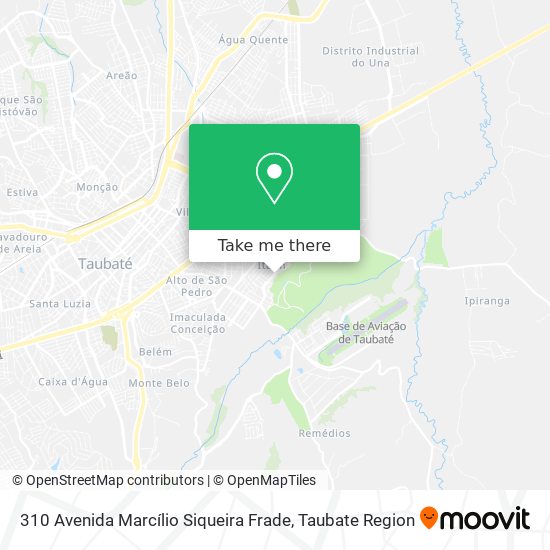 310 Avenida Marcílio Siqueira Frade map