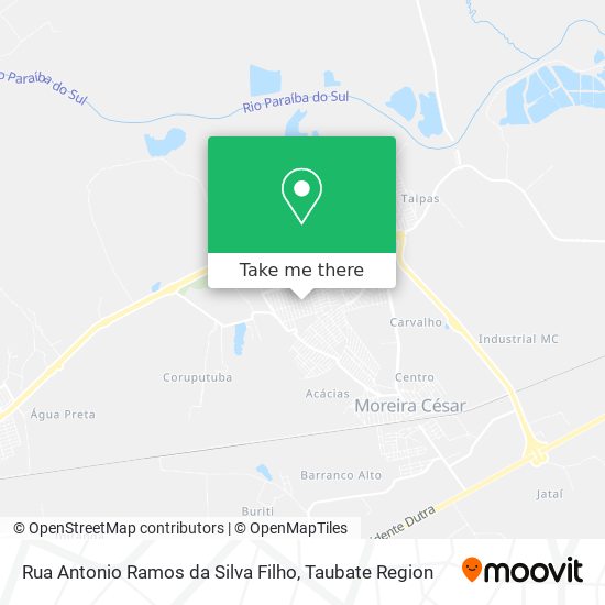 Rua Antonio Ramos da Silva Filho map