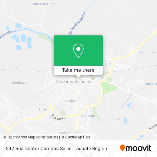 542 Rua Doutor Campos Sales map