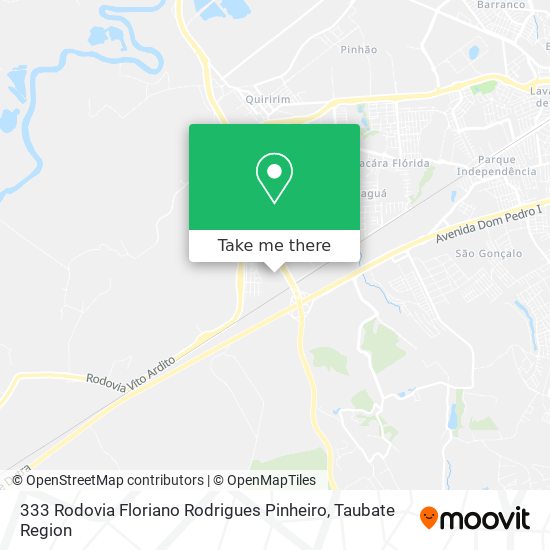 333 Rodovia Floriano Rodrigues Pinheiro map