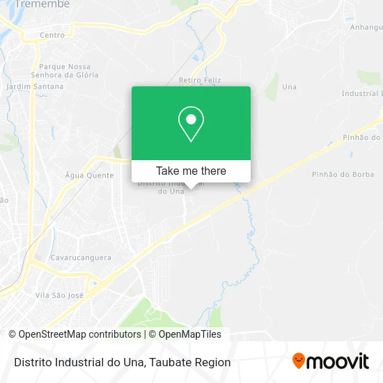 Distrito Industrial do Una map