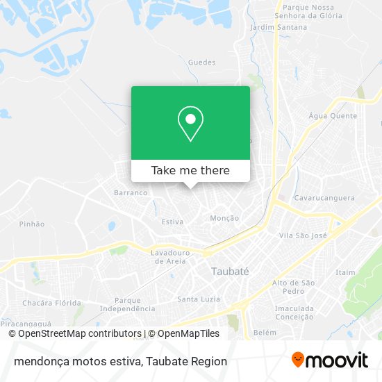 mendonça motos estiva map