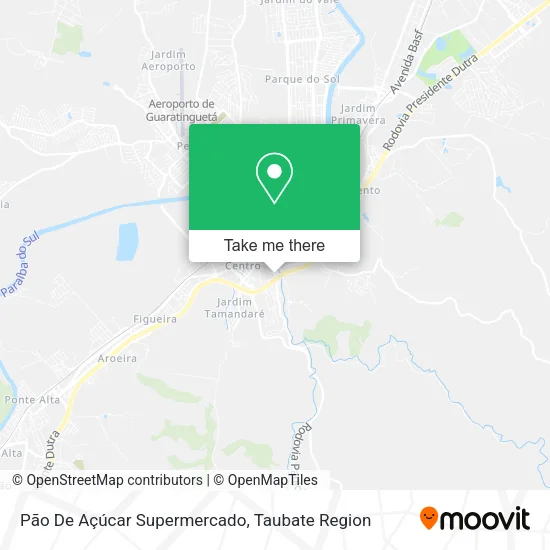 Pão De Açúcar Supermercado map