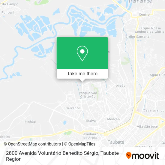 2800 Avenida Voluntário Benedito Sérgio map