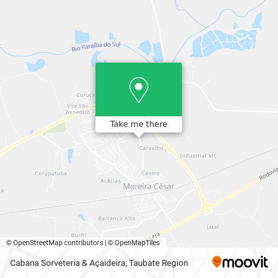 Cabana Sorveteria & Açaideira map